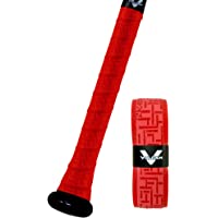 Vulcan Sporting Goods Co. V100-RED Cinta de Agarre para batear- Unisex Adulto- Rojo Brillante- Vulcan 1.00mm Bat Grip